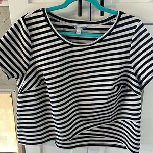 EUC Striped Mid top, size 0X